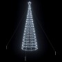 Árbol de Navidad LED con estacas de tierra Frío 400 cm Hierro en Decoración Festiva y Estacional | Comprar online en Foru.es