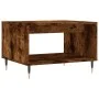Mesa de centro madera de ingeniería marrón roble 60x50x40 cm de vidaXL, Mesas de centro - Ref: Foro24-829251, Precio: 42,59 €...