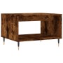 Mesa de centro madera de ingeniería marrón roble 60x50x40 cm de vidaXL, Mesas de centro - Ref: Foro24-829251, Precio: 43,10 €...
