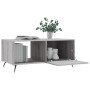 Mesa de centro madera contrachapada gris Sonoma 90x50x40 cm de vidaXL, Mesas de centro - Ref: Foro24-829186, Precio: 45,60 €,...