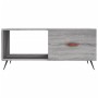 Mesa de centro madera contrachapada gris Sonoma 90x50x40 cm de vidaXL, Mesas de centro - Ref: Foro24-829186, Precio: 45,60 €,...