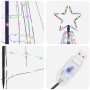 Árbol de Navidad LED con estacas de tierra Multicolor 400 cm en Decoración Festiva y Estacional | Comprar online en Foru.es