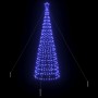 Árbol de Navidad LED con estacas de tierra Azul 400 cm Hierro en Decoración Festiva y Estacional | Comprar online en Foru.es
