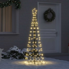Árbol de Navidad LED con 390 LED Cálido 250 cm Hierro en Decoración Festiva y Estacional | Comprar online en Foru.es
