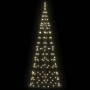 Árbol de Navidad LED con 390 LED Cálido 250 cm Hierro en Decoración Festiva y Estacional | Comprar online en Foru.es