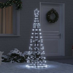 Árbol de Navidad LED con 390 LED con soporte Frío 250 cm Hierro en Decoración Festiva y Estacional | Comprar online en Foru.es