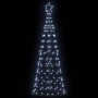Árbol de Navidad LED con 390 LED con soporte Frío 250 cm Hierro en Decoración Festiva y Estacional | Comprar online en Foru.es