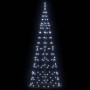 Árbol de Navidad LED con 390 LED con soporte Frío 250 cm Hierro en Decoración Festiva y Estacional | Comprar online en Foru.es