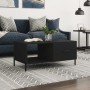 Mesa de centro madera contrachapada negro 90x50x40 cm de vidaXL, Mesas de centro - Ref: Foro24-829221, Precio: 49,65 €, Descu...