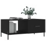 Mesa de centro madera contrachapada negro 90x50x40 cm de vidaXL, Mesas de centro - Ref: Foro24-829221, Precio: 49,65 €, Descu...