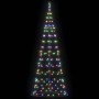 Árbol de Navidad LED con 390 LED Multicolor 250 cm Hierro en Decoración Festiva y Estacional | Comprar online en Foru.es