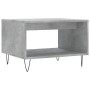 Mesa de centro madera de ingeniería gris hormigón 60x50x40 cm de vidaXL, Mesas de centro - Ref: Foro24-829256, Precio: 42,06 ...