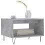 Mesa de centro madera de ingeniería gris hormigón 60x50x40 cm de vidaXL, Mesas de centro - Ref: Foro24-829256, Precio: 42,06 ...
