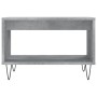 Mesa de centro madera de ingeniería gris hormigón 60x50x40 cm de vidaXL, Mesas de centro - Ref: Foro24-829256, Precio: 42,06 ...
