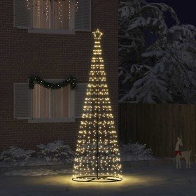Árbol de Navidad LED con 800 LED Cálido 400 cm Hierro en Decoración Festiva y Estacional | Comprar online en Foru.es