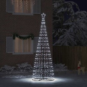 Árbol de Navidad LED con 800 LED con soporte Frío 400 cm Hierro en Decoración Festiva y Estacional | Comprar online en Foru.es