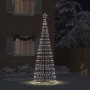 Árbol de Navidad LED con 800 LED Multicolor 400 cm Hierro en Decoración Festiva y Estacional | Comprar online en Foru.es