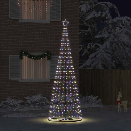 Árbol de Navidad LED con 800 LED Multicolor 400 cm Hierro en Decoración Festiva y Estacional | Comprar online en Foru.es