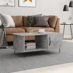 Betongrauer Couchtisch aus Sperrholz, 90 x 50 x 40 cm von vidaXL, Couchtisch - Ref: Foro24-829488, Preis: 44,14 €, Rabatt: %