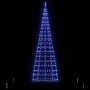 Árbol de Navidad LED con 800 LED con soporte Azul 400 cm Hierro en Decoración Festiva y Estacional | Comprar online en Foru.es