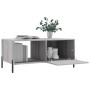 Mesa de centro madera contrachapada gris Sonoma 90x50x40 cm de vidaXL, Mesas de centro - Ref: Foro24-829226, Precio: 50,61 €,...