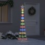 Árbol de Navidad LED Multicolor 51 x 51 x 190 cm Metal en Decoración Festiva y Estacional | Comprar online en Foru.es