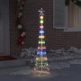 Árbol de Navidad LED Multicolor 51 x 51 x 190 cm Metal en Decoración Festiva y Estacional | Comprar online en Foru.es