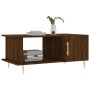 Mesa de centro madera contrachapada roble marrón 90x50x40 cm de vidaXL, Mesas de centro - Ref: Foro24-829483, Precio: 47,43 €...