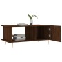 Mesa de centro madera contrachapada roble marrón 90x50x40 cm de vidaXL, Mesas de centro - Ref: Foro24-829483, Precio: 47,43 €...