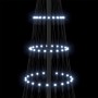 Árbol de Navidad LED con 230 LED Frío 71 x 71 x 184.5 cm Metal en Decoración Festiva y Estacional | Comprar online en Foru.es