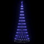 Árbol de Navidad LED con 230 LED Azul 71 x 71 x 184.5 cm Metal en Decoración Festiva y Estacional | Comprar online en Foru.es