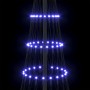 Árbol de Navidad LED con 230 LED Azul 71 x 71 x 184.5 cm Metal en Decoración Festiva y Estacional | Comprar online en Foru.es