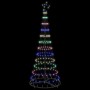 Árbol de Navidad LED Multicolor 71 x 71 x 184.5 cm Metal en Decoración Festiva y Estacional | Comprar online en Foru.es