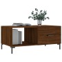 Mesa de centro madera contrachapada roble marrón 90x50x40 cm de vidaXL, Mesas de centro - Ref: Foro24-829219, Precio: 45,11 €...