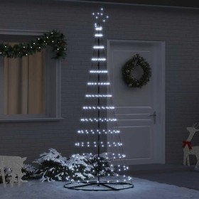 Árbol de Navidad LED con 290 LED Frío 100 x 100 x 250 cm Metal en Decoración Festiva y Estacional | Comprar online en Foru.es