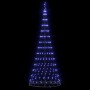 Árbol de Navidad LED con 290 LED Azul 100 x 100 x 250 cm Metal en Decoración Festiva y Estacional | Comprar online en Foru.es