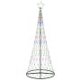 Árbol de Navidad LED Multicolor 100 x 100 x 250 cm Metal en Decoración Festiva y Estacional | Comprar online en Foru.es