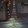 Árbol de Navidad LED Multicolor 100 x 100 x 250 cm Metal en Decoración Festiva y Estacional | Comprar online en Foru.es