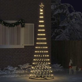Árbol de Navidad LED Cálido 100.5 x 100.5 x 302.5 cm Metal en Decoración Festiva y Estacional | Comprar online en Foru.es