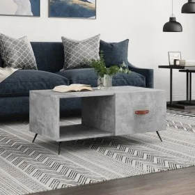 Concrete gray plywood coffee table 90x50x40 cm by vidaXL, Coffee table - Ref: Foro24-829184, Price: 46,72 €, Discount: %
