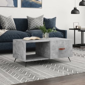 Mesa de centro madera contrachapada gris hormigón 90x50x40 cm de vidaXL, Mesas de centro - Ref: Foro24-829184, Precio: 47,13 ...