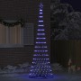 Árbol de Navidad LED Azul 100.5 x 100.5 x 302.5 cm Metal en Decoración Festiva y Estacional | Comprar online en Foru.es