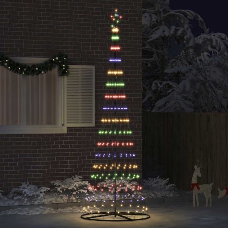 Árbol de Navidad LED Multicolor 100.5 x 100.5 x 302.5 cm Metal en Decoración Festiva y Estacional | Comprar online en Foru.es