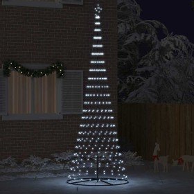Árbol de Navidad LED Frío 138.5 x 138.5 x 399 cm Metal en Decoración Festiva y Estacional | Comprar online en Foru.es