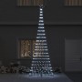 Árbol de Navidad LED Frío 138.5 x 138.5 x 399 cm Metal en Decoración Festiva y Estacional | Comprar online en Foru.es