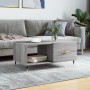 Mesa de centro madera contrachapada gris Sonoma 90x50x40 cm de vidaXL, Mesas de centro - Ref: Foro24-829194, Precio: 62,10 €,...