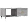 Mesa de centro madera contrachapada gris Sonoma 90x50x40 cm de vidaXL, Mesas de centro - Ref: Foro24-829194, Precio: 62,10 €,...