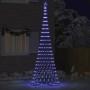 Árbol de Navidad LED Azul 138.5 x 138.5 x 399 cm Metal en Decoración Festiva y Estacional | Comprar online en Foru.es
