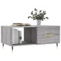 Mesa de centro madera contrachapada gris Sonoma 90x50x40 cm de vidaXL, Mesas de centro - Ref: Foro24-829194, Precio: 62,10 €,...