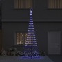 Árbol de Navidad LED Azul 138.5 x 138.5 x 399 cm Metal en Decoración Festiva y Estacional | Comprar online en Foru.es